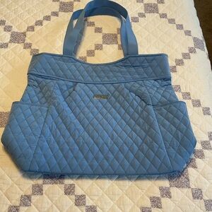 Quilted Blue Tote Bag by Vera Bradley